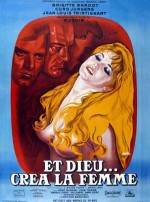 ...Ve Tanrı Kadını Yarattı (1956) afişi