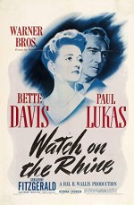 Watch On The Rhine (1943) afişi