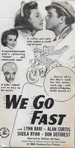We Go Fast (1941) afişi