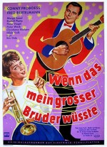 Wenn Das Mein Großer Bruder Wüßte (1959) afişi