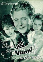 Wenn Die Musik Nicht Wär (1935) afişi