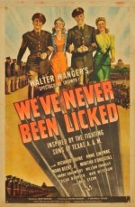 We've Never Been Licked (1943) afişi