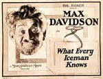 What Every Iceman Knows (1927) afişi