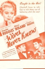 Wives Never Know (1936) afişi