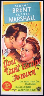 You Can't Escape Forever (1942) afişi