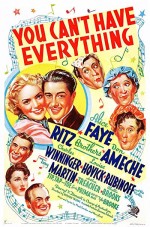 You Can't Have Everything (1937) afişi