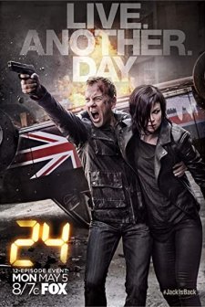 24: Live Another Day Sezon 1 (2014) afişi