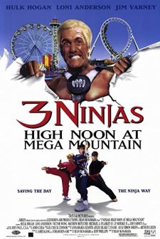3 Ninjas: High Noon At Mega Mountain (1998) afişi