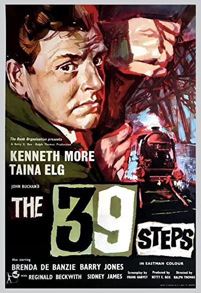 39 Basamak (1959) afişi 39 Basamak (1959) afişi