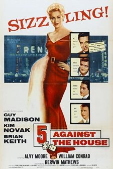 5 Against The House (1955) afişi