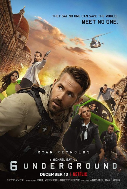 6 Underground (2019) afişi 6 Underground (2019) afişi