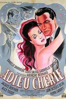 Adieu Chérie (1946) afişi