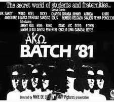 Alpha Kappa Omega Batch '81 (1982) afişi