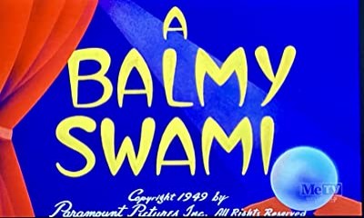 A Balmy Swami (1949) afişi A Balmy Swami (1949) afişi
