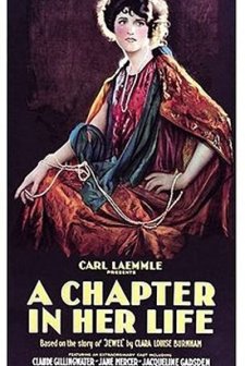 A Chapter in Her Life (1923) afişi