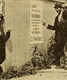 A Dog On Business (1910) afişi