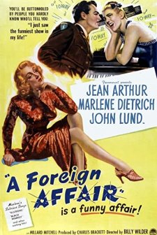 A Foreign Affair (1948) afişi