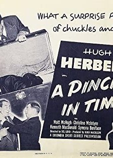 A Pinch In Time (1948) afişi