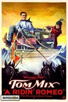 A Ridin Romeo (1921) afişi