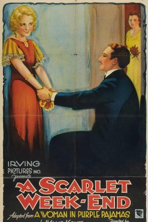 A Scarlet Week-end (1932) afişi A Scarlet Week-end (1932) afişi
