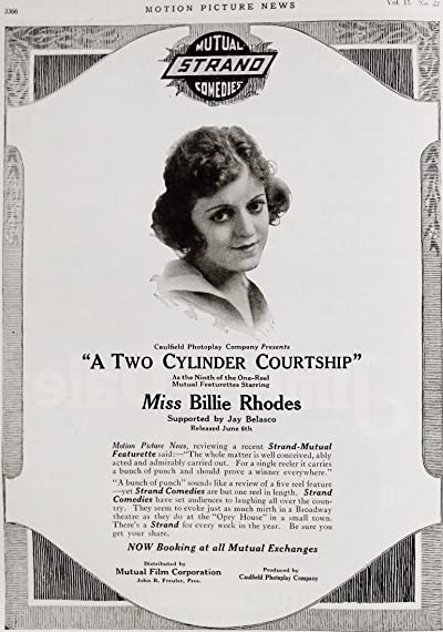 A Two-cylinder Courtship (1917) afişi A Two-cylinder Courtship (1917) afişi