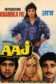 Aaj (1987) afişi