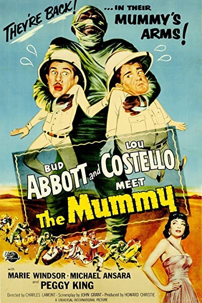 Abbott And Costello Meet The Mummy (1955) afişi Abbott And Costello Meet The Mummy (1955) afişi