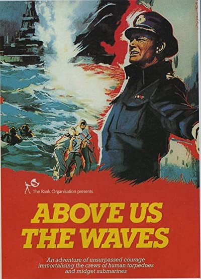Above Us The Waves (1955) afişi Above Us The Waves (1955) afişi