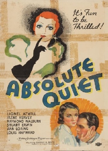 Absolute Quiet (1936) afişi Absolute Quiet (1936) afişi