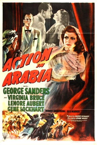Action In Arabia (1944) afişi Action In Arabia (1944) afişi