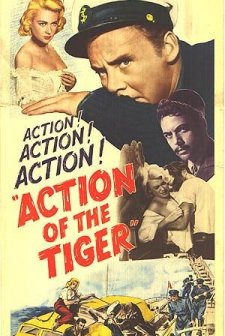 Action Of The Tiger (1957) afişi