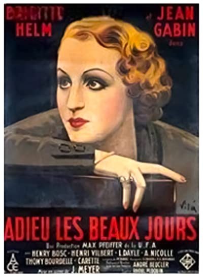 Adieu Les Beaux Jours (1933) afişi Adieu Les Beaux Jours (1933) afişi