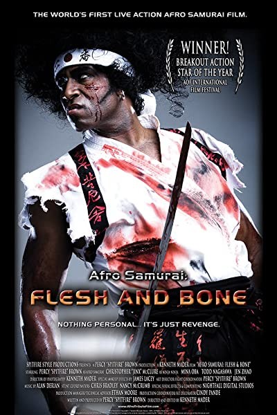 Afro Samurai: Flesh And Bone (2009) afişi Afro Samurai: Flesh And Bone (2009) afişi