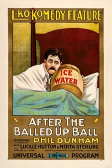 After The Balled-up Ball (1917) afişi