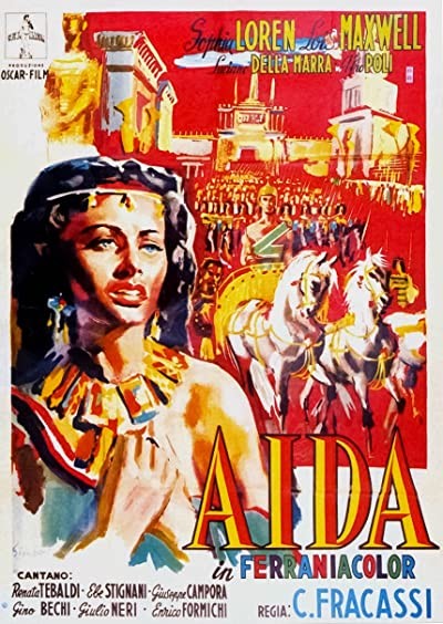 Aida (1953) afişi Aida (1953) afişi