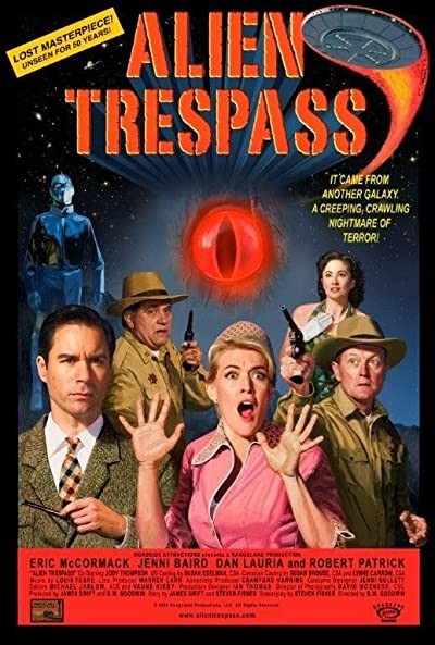 Alien Trespass (2009) afişi Alien Trespass (2009) afişi