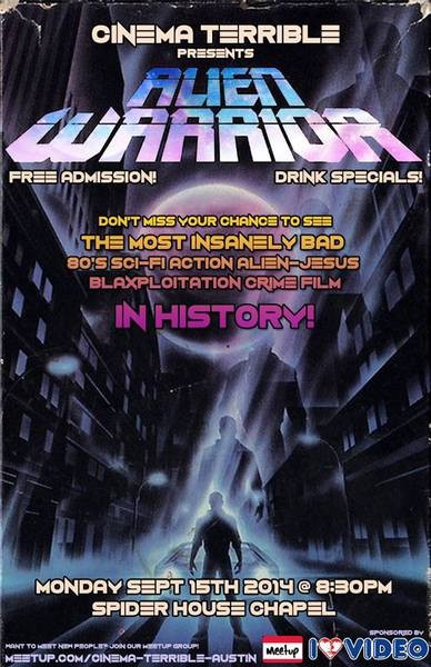 Alien Warrior (1986) afişi Alien Warrior (1986) afişi