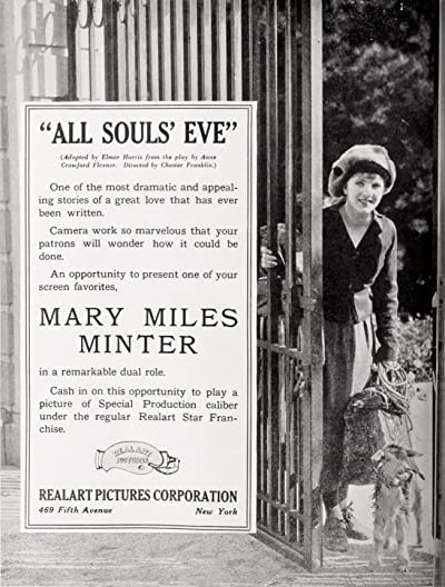 All Souls' Eve (1921) afişi All Souls' Eve (1921) afişi