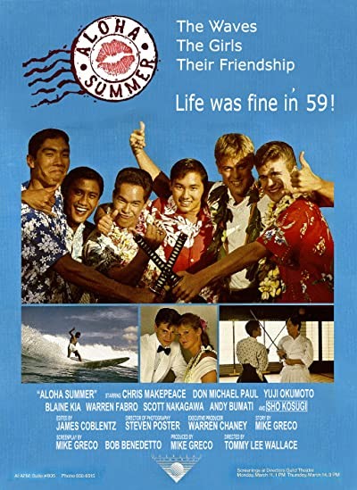 Aloha Summer (1988) afişi Aloha Summer (1988) afişi