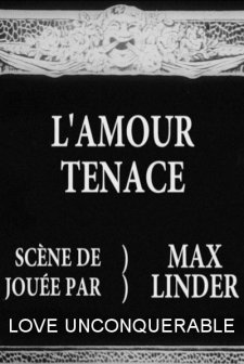 Amour Tenace (1912) afişi