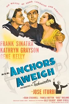 Anchors Aweigh (1945) afişi