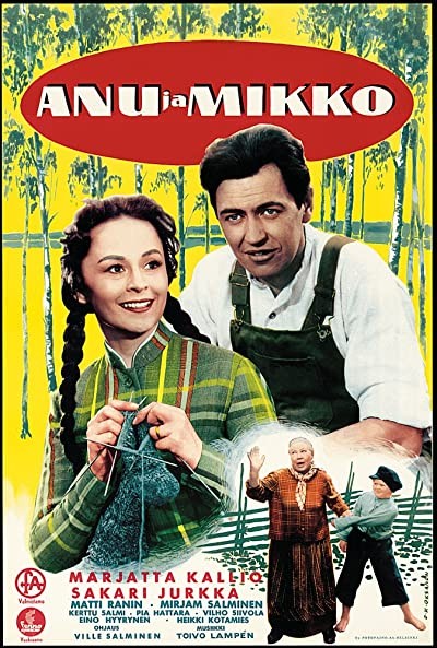 Anu Ja Mikko (1956) afişi Anu Ja Mikko (1956) afişi