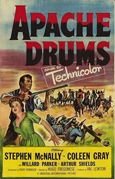Apache Drums (1951) afişi Apache Drums (1951) afişi