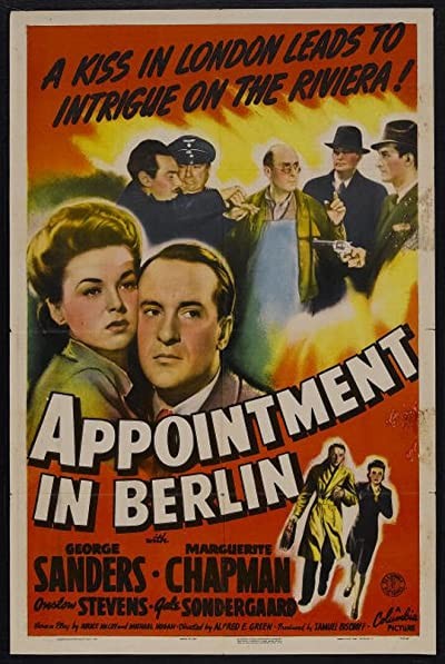 Appointment In Berlin (1943) afişi Appointment In Berlin (1943) afişi