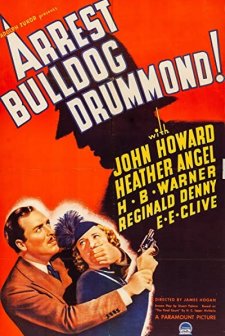 Arrest Bulldog Drummond (1938) afişi