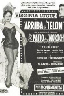Arriba El Telón O El Patio De La Morocha (1951) afişi