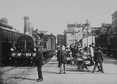 Arrivée D'un Train à Perrache (1896) afişi Arrivée D'un Train à Perrache (1896) afişi
