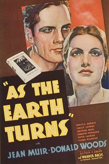 As The Earth Turns (1934) afişi
