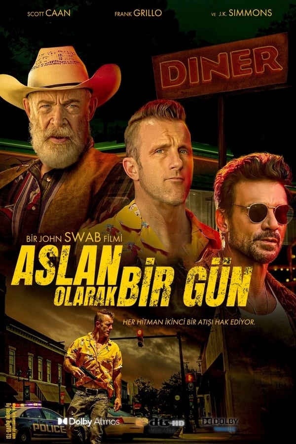 Aslan Olarak Bir Gün (2023) afişi Aslan Olarak Bir Gün (2023) afişi