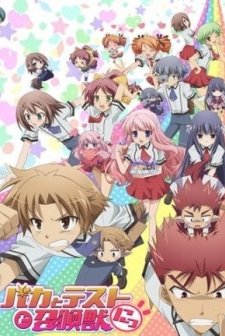 Baka To Test To Shoukanjuu (2011) afişi